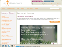 Tablet Screenshot of mydreamcourse.co.za